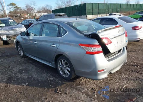 2013 Nissan Sentra Sr z USA, uszkodzony, nr VIN 3N1AB7AP2DL669742